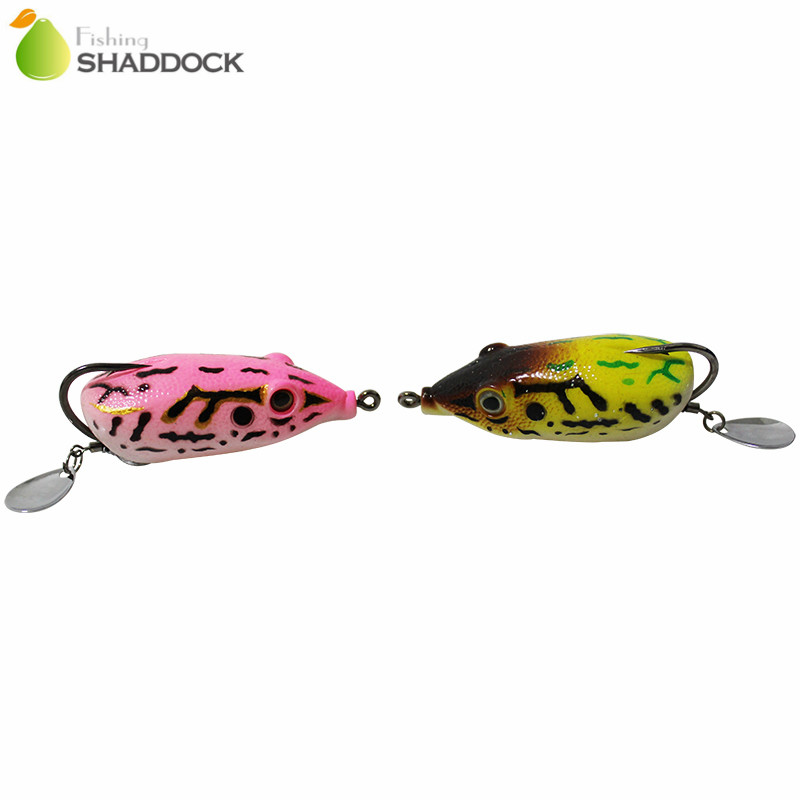 4pcs Rubber Soft Frog Fishing  - Fishing Hook Assortment reseña y precio