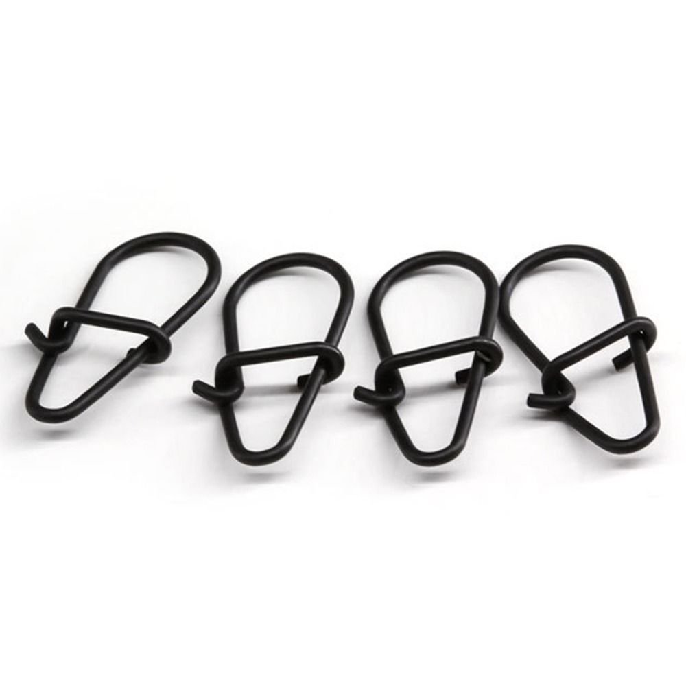 100Pcs/lot Matte black Snap Fi - Fishing Hook Box reseña y precio
