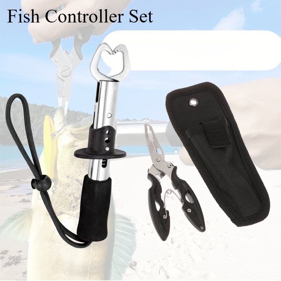 2pcs Fish Controller Set Inclu - Fishing Hook Sharpener reseña y precio
