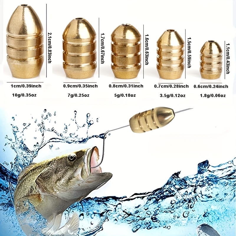 Wholesale 50pcs Golden Copper  - Fishing Hook Jig reseña y precio