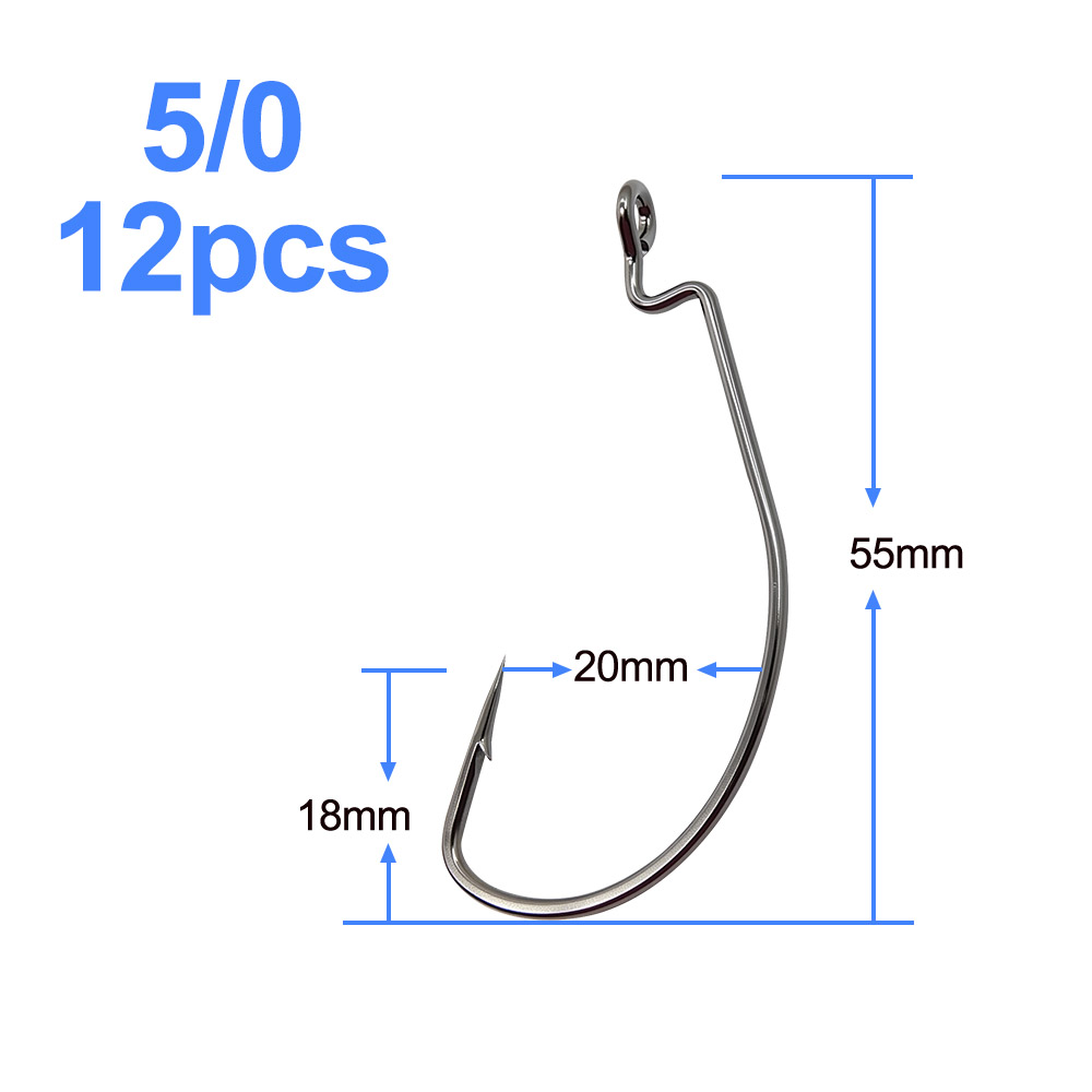 ESFISHING Offset Hook Carbon S - Fishing Hook Offset reseña y precio