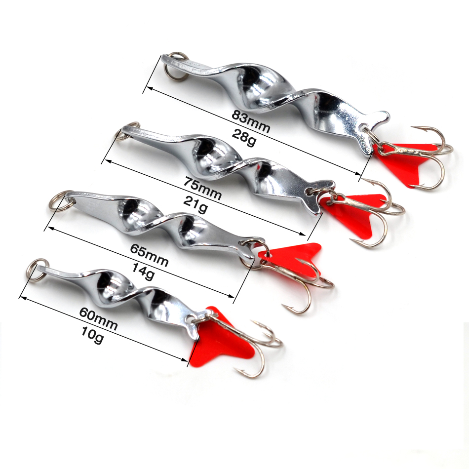 MNFT 1Pcs Special Spiral Desig - Fishing Hook Treble reseña y precio