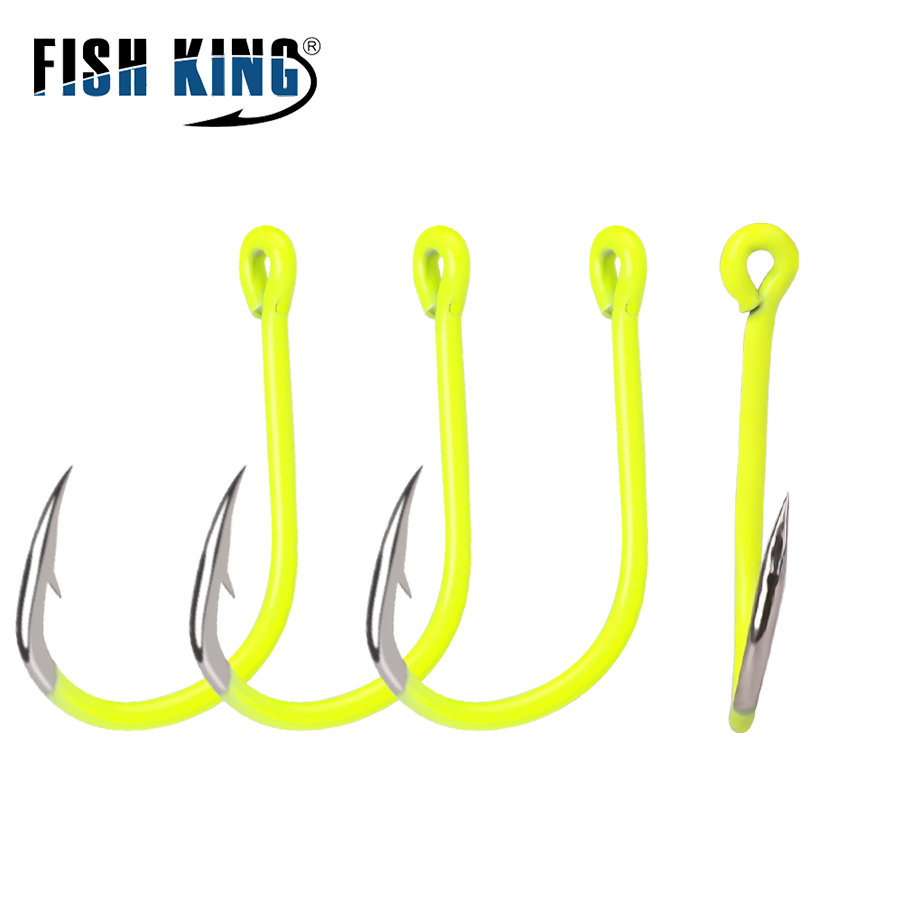 NGB 50pcs 1/0#-10#Fluorescent  - Fishing Hook Assortment reseña y precio
