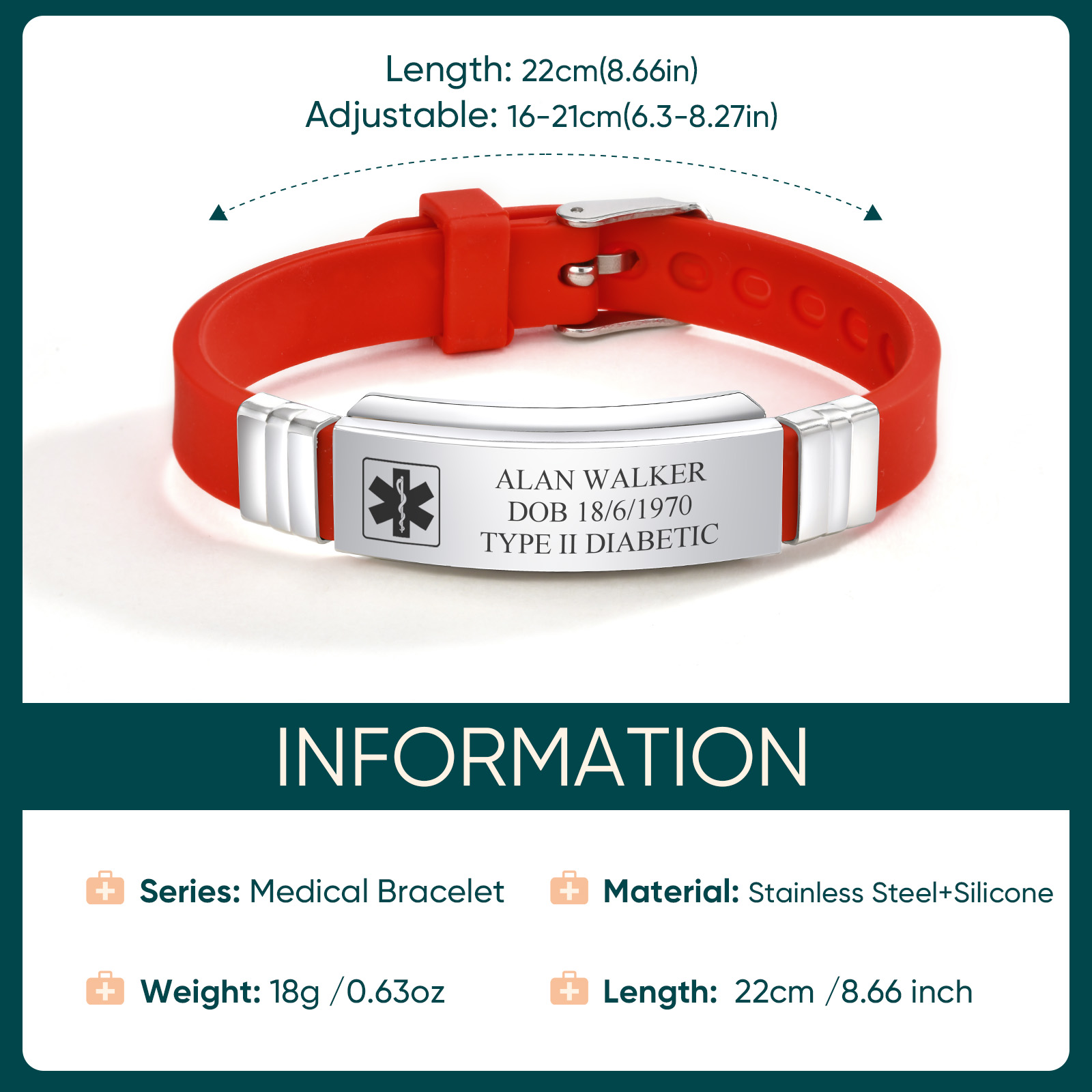 Custom Soft Silicone Bracelets - Fishing Hook reseña y precio