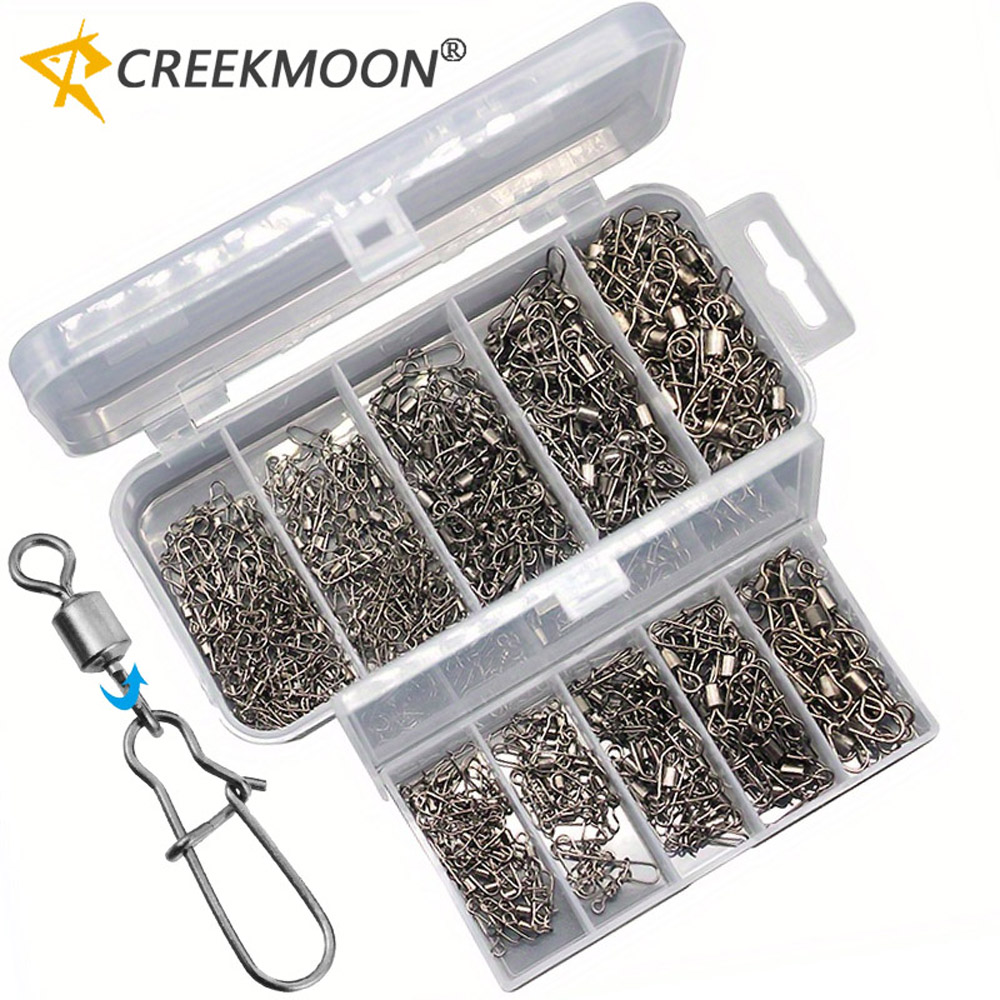 95/210 PCS Set Fishing Connect - Fishing Hook Stainless Steel reseña y precio