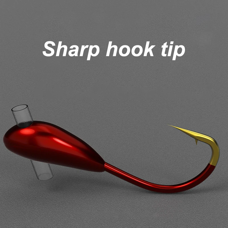 10/20PCS Winter Ice Fishing Ho - Fishing Hook Assortment reseña y precio