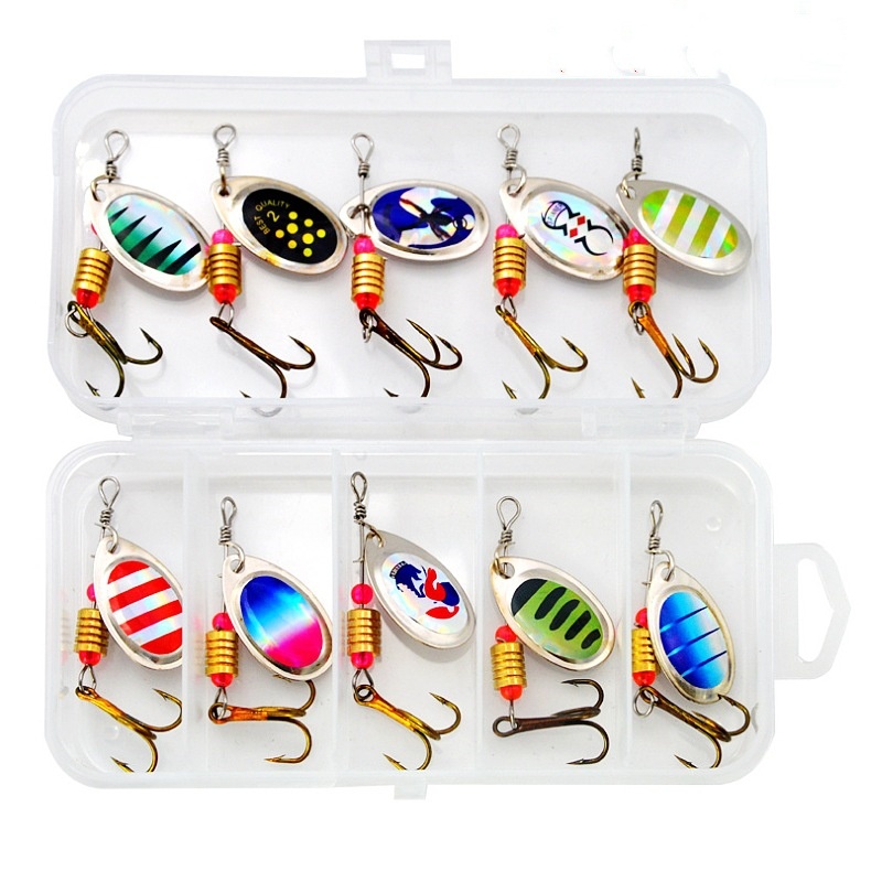 Fishing Lure Spinner Rotation  - Fishing Hook Treble reseña y precio