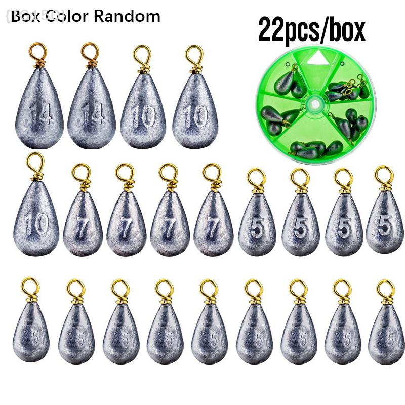 【TG150】22Pcs/Box Fishing Bait  - Fishing Hook Box reseña y precio