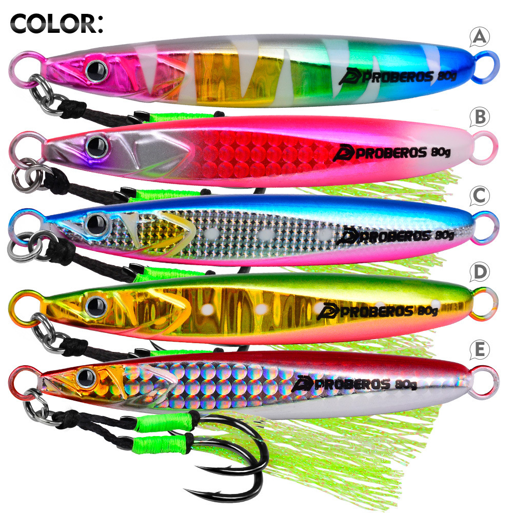 LHFSH Luminous Metal Jig Fishi - Fishing Hook Treble reseña y precio
