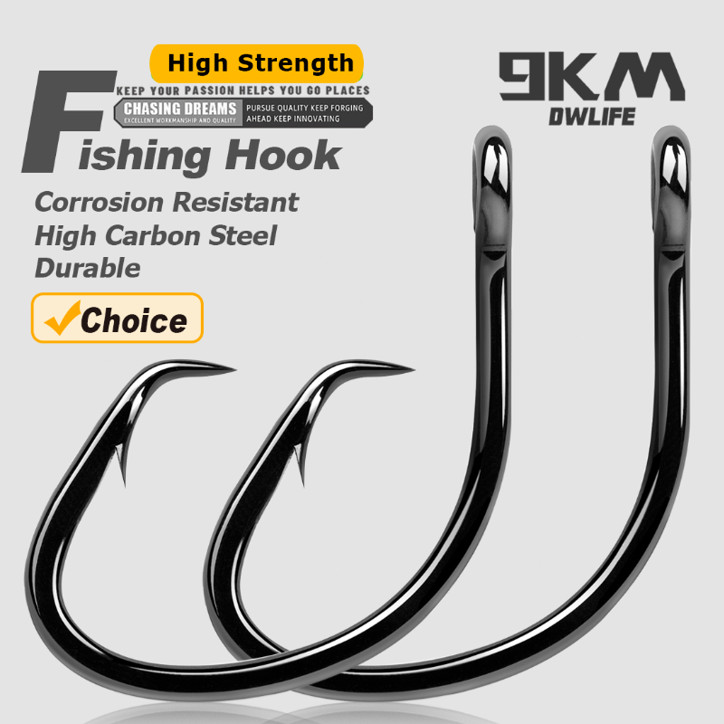 9KM Circle Hooks 25~50Pcs Salt - Fishing Hook Circle reseña y precio