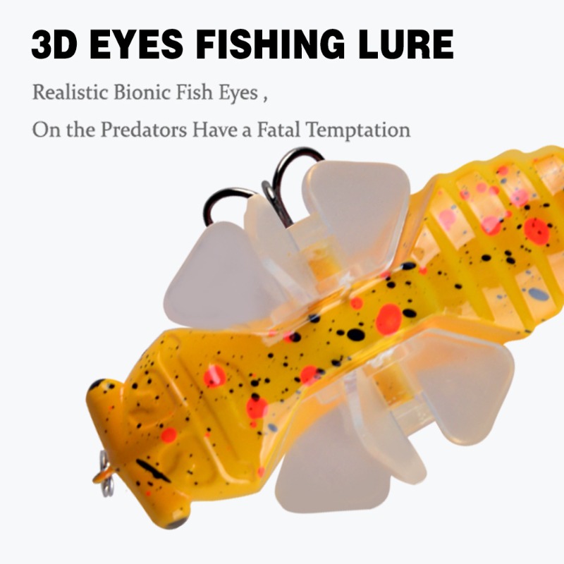 1pc Topwater Spinning Tractor  - Fishing Hook Treble reseña y precio