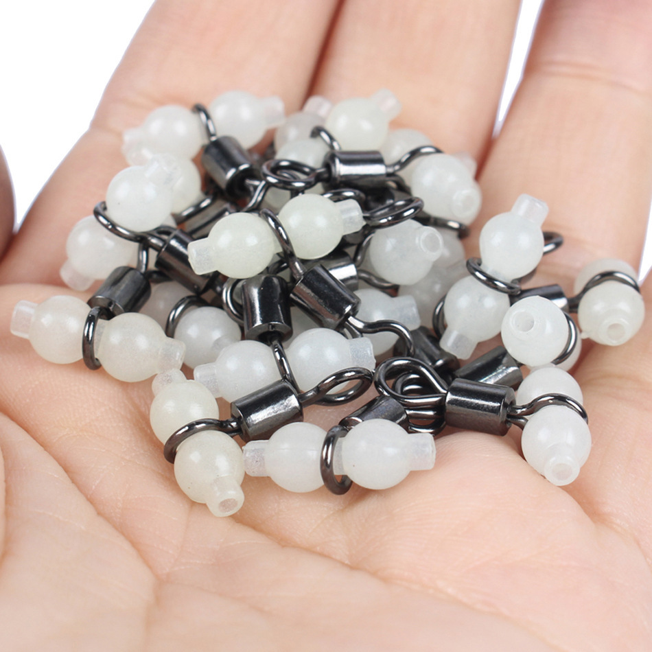 MNFT 100Pcs Luminous 3 Way Dur - Fishing Hook Size reseña y precio