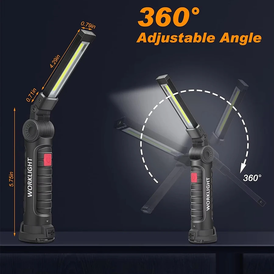 Rechargeable Magnetic Work Lig - Fishing Hook reseña y precio