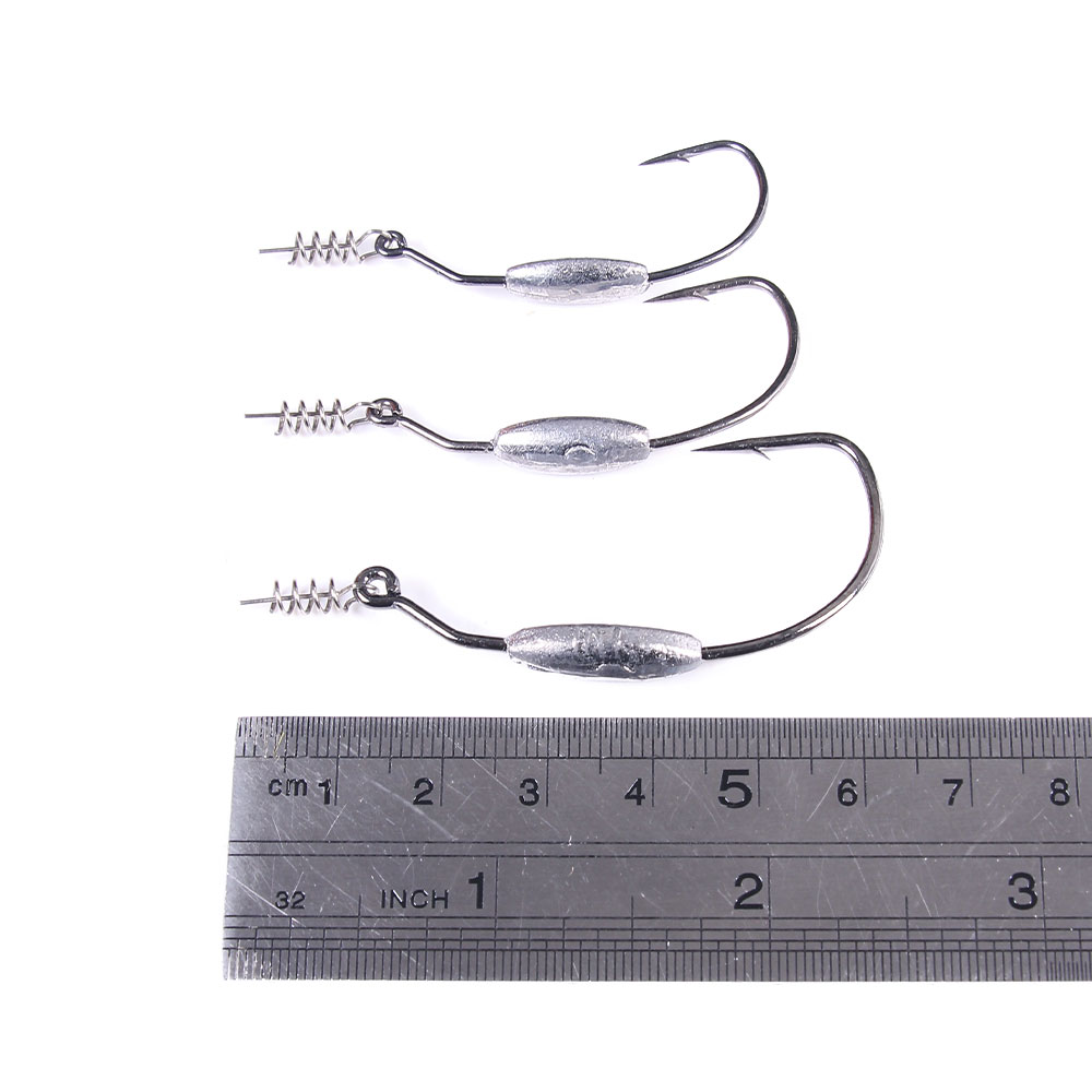 Anti-snagging Weighted Offset  - Fishing Hook Offset reseña y precio