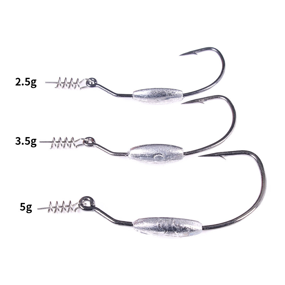 Anti-snagging Weighted Offset  - Fishing Hook Offset reseña y precio
