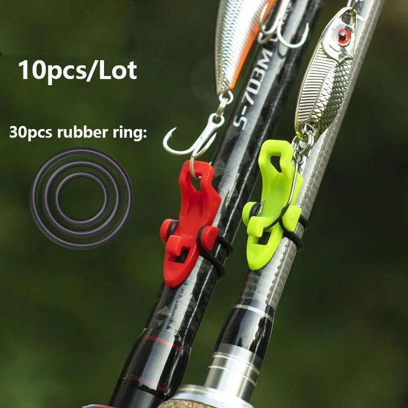 10-30pcs Fishing Rod Pole Hook - Fishing Hook Jig reseña y precio