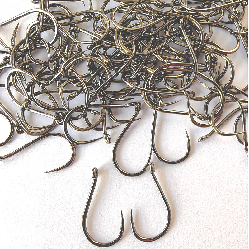 100 Pcs #1-#10 Freshwater Fish - Fishing Hook Circle reseña y precio