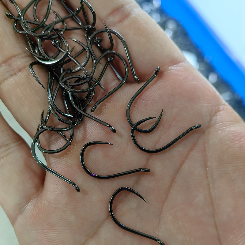 100 Pcs #1-#10 Freshwater Fish - Fishing Hook Circle reseña y precio