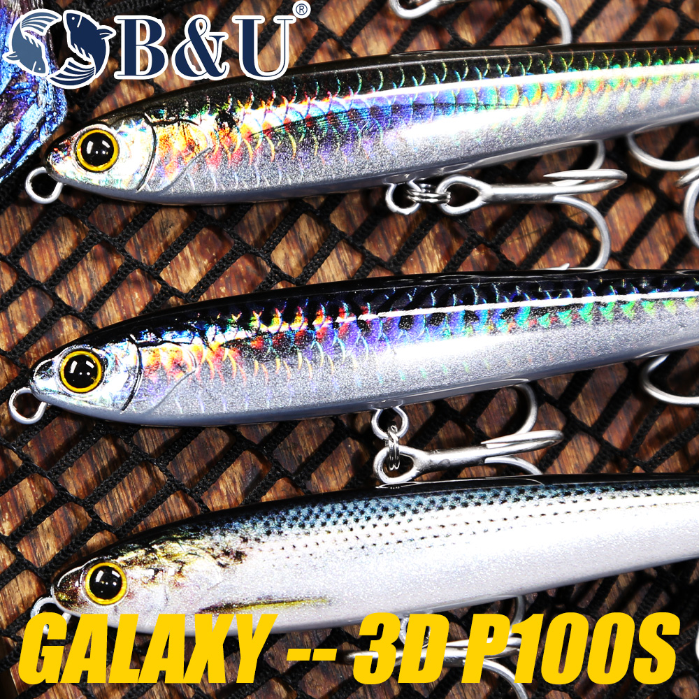 B&U Sinking Pencil Fishing Lur - Fishing Hook Treble reseña y precio