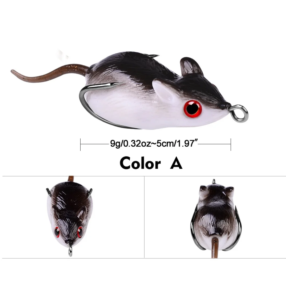 Soft Amphibian Fishing Lure wi - Fishing Hook Weedless reseña y precio