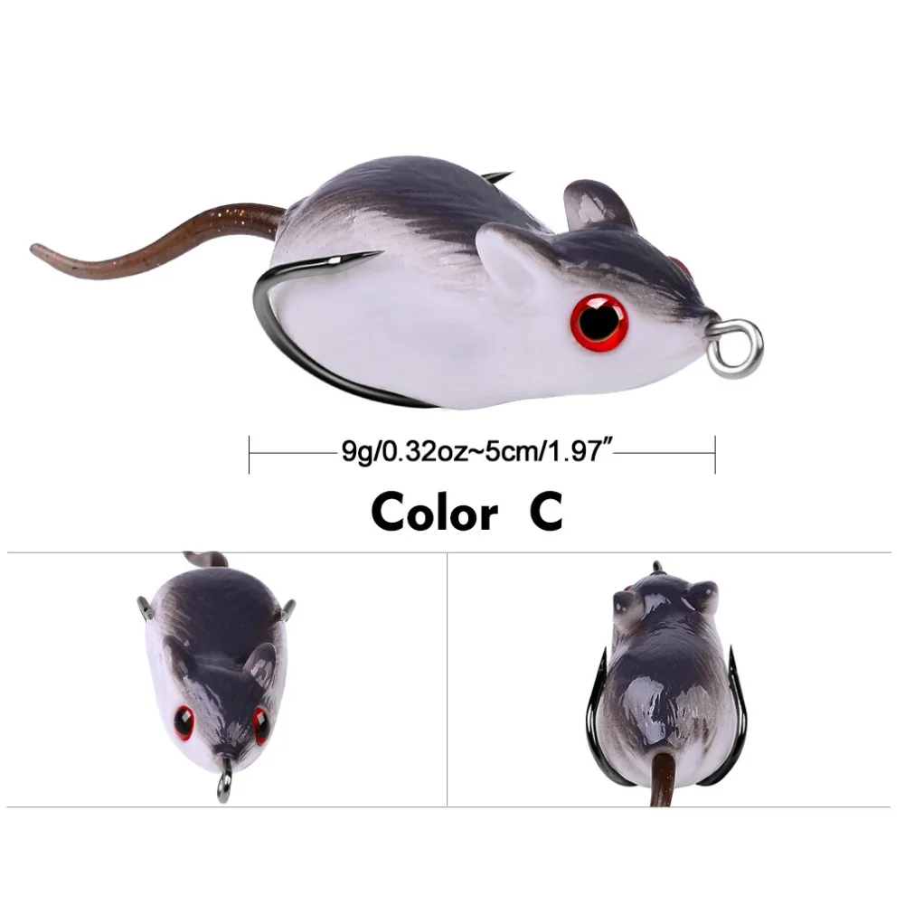 Soft Amphibian Fishing Lure wi - Fishing Hook Weedless reseña y precio