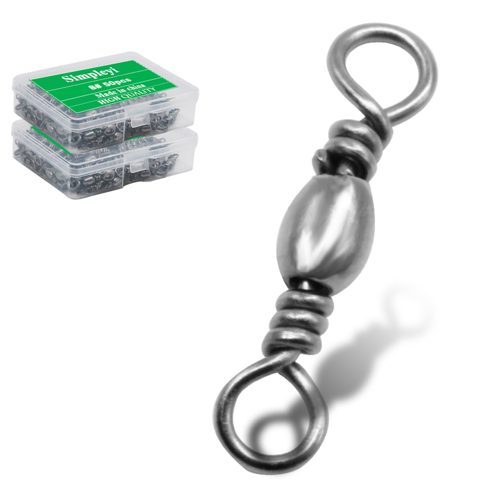 50pcs/1Box Stainless Steel Fis - Fishing Hook Stainless Steel reseña y precio