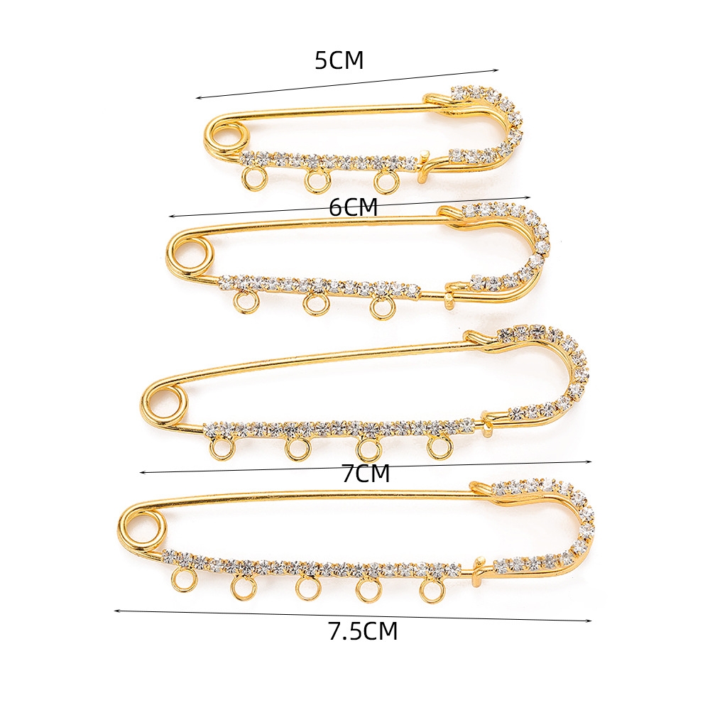 5pcs 50/60/70/75mm Rhinestone  - Fishing Hook Size reseña y precio