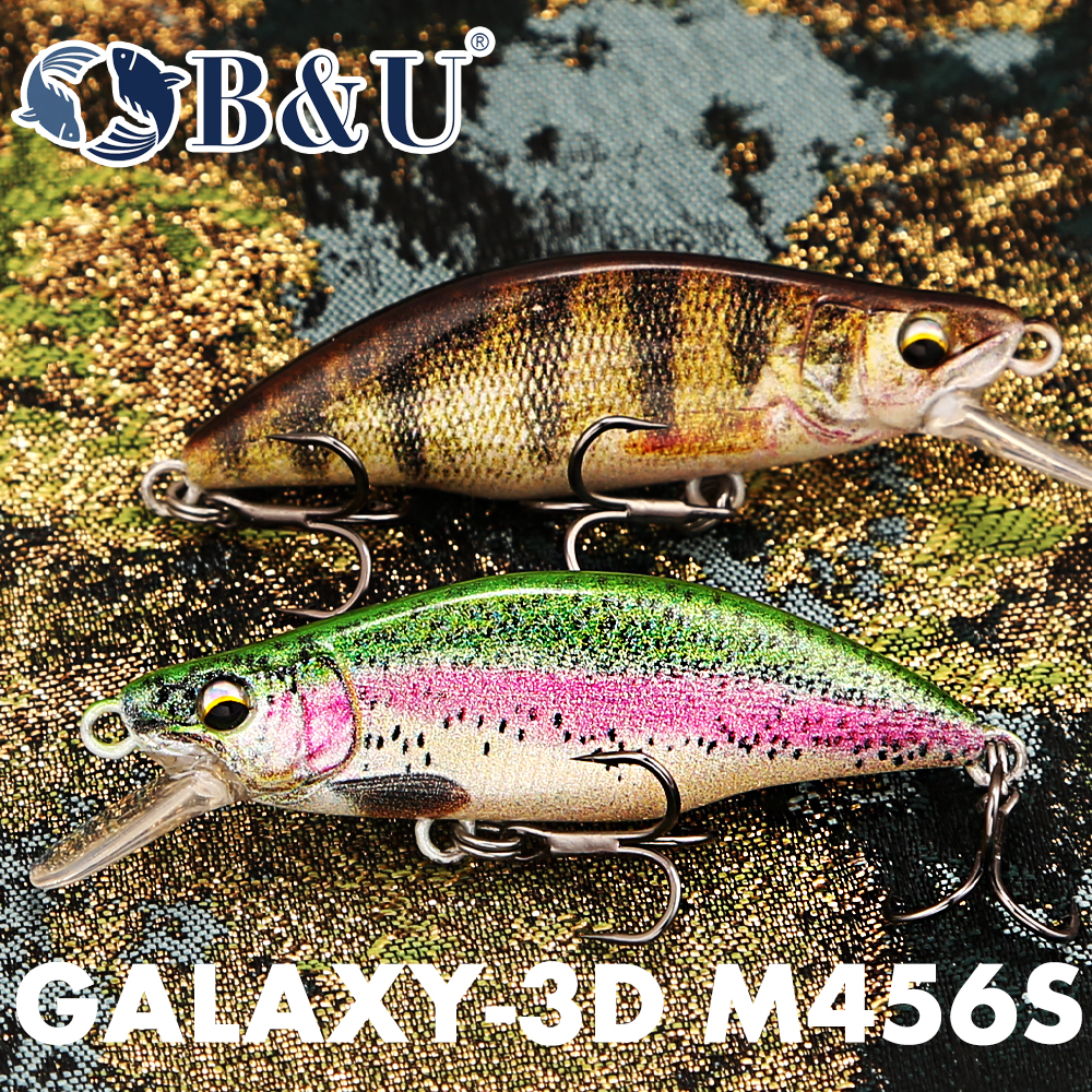 B&U Trout Pattern Hard Bait Si - Fishing Hook Assortment reseña y precio
