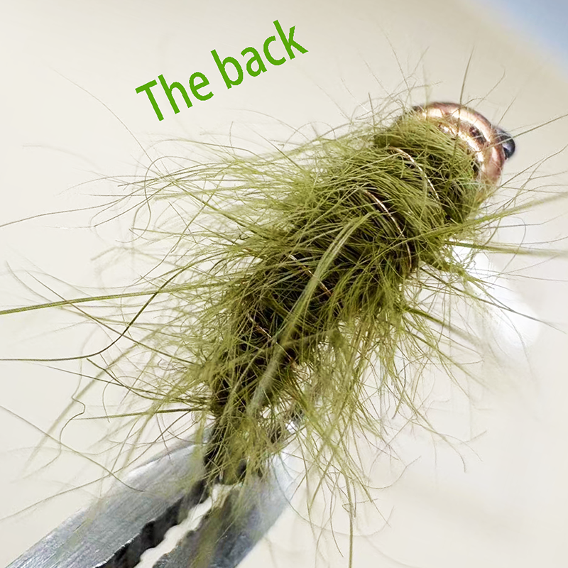 5PCS Fly Fishing Nymphs Wet Fl - Fishing Hook Barbless reseña y precio