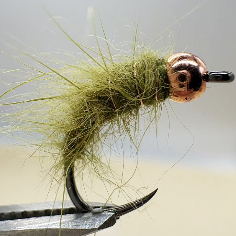 5PCS Fly Fishing Nymphs Wet Fl - Fishing Hook Barbless reseña y precio