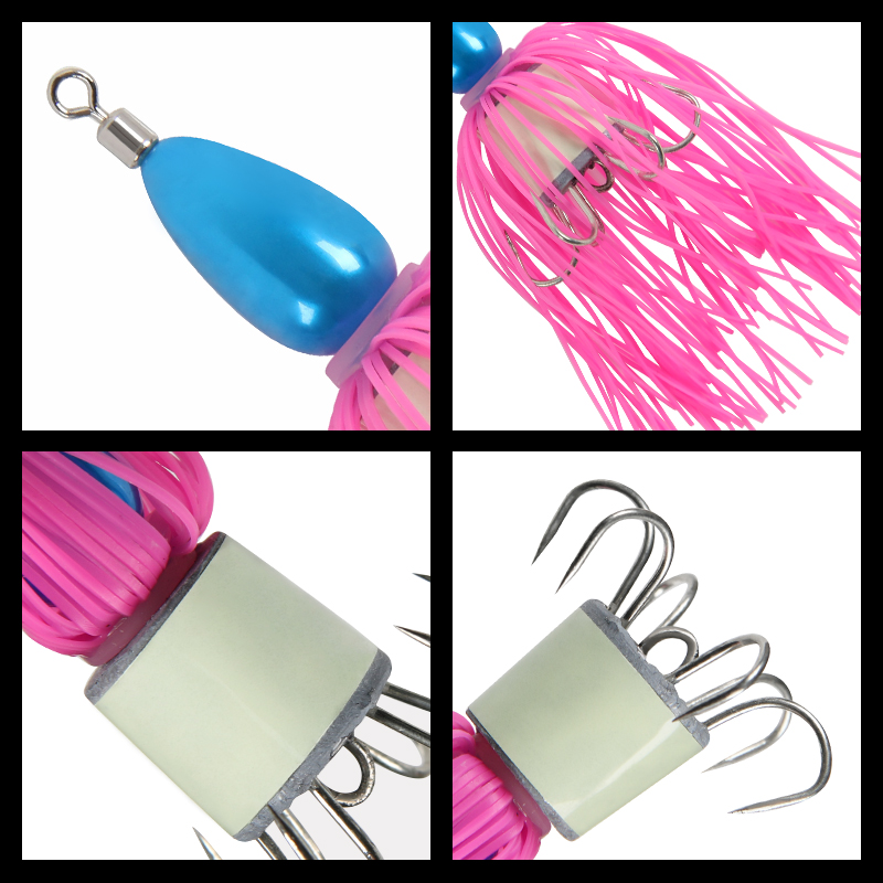 37g Weedless Football Jig Head - Fishing Hook Weedless reseña y precio