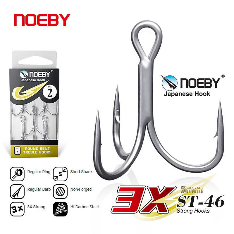 Noeby High Carbon Steel Fishin - Fishing Hook Offset reseña y precio