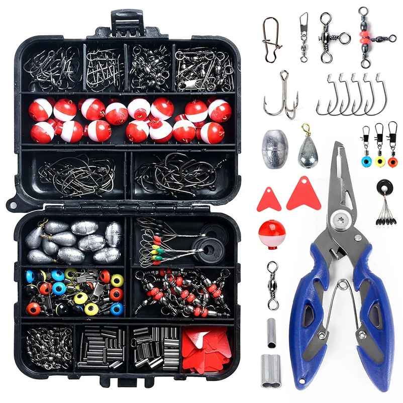 263pcs Outdoor Fishing Accesso - Fishing Hook Jig reseña y precio