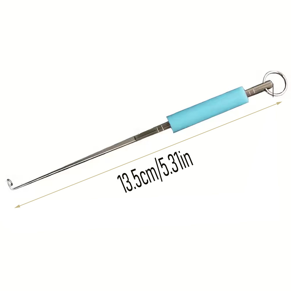 Heavy-Duty Stainless Steel Dee - Fishing Hook Size reseña y precio