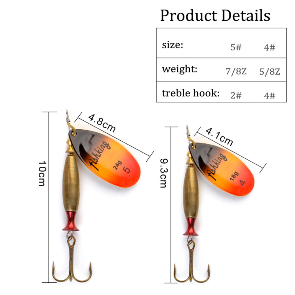 NGB Long Cast Spinner Bait Fis - Fishing Hook Treble reseña y precio