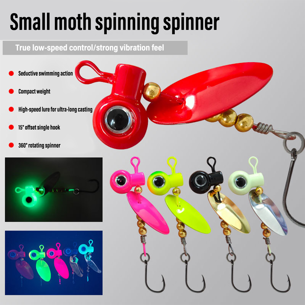 5pcs Crappie Jig Heads With Sp - Fishing Hook Offset reseña y precio