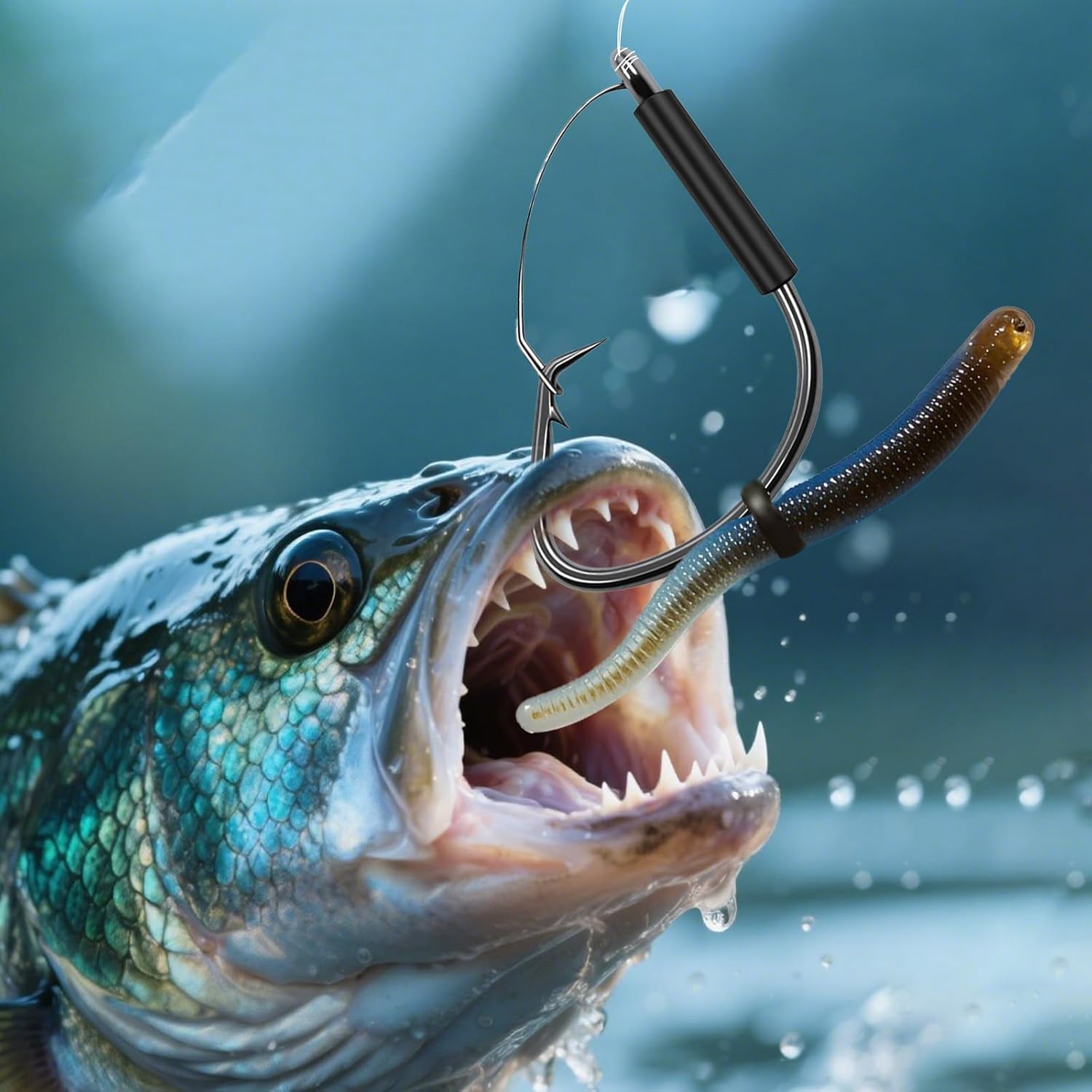 FishTrip Weedless Wacky Rig Ho - Fishing Hook Weedless reseña y precio