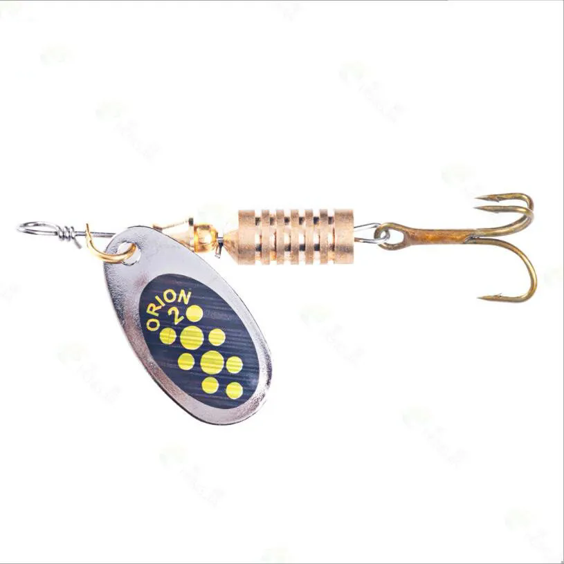 1PCS Metal Plating Spinner Bai - Fishing Hook Treble reseña y precio