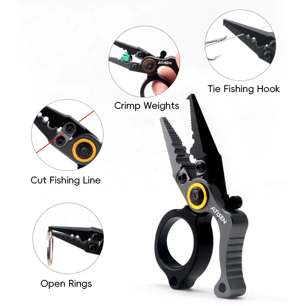 Fishing Pliers Mini Size Outdo - Fishing Hook Size reseña y precio