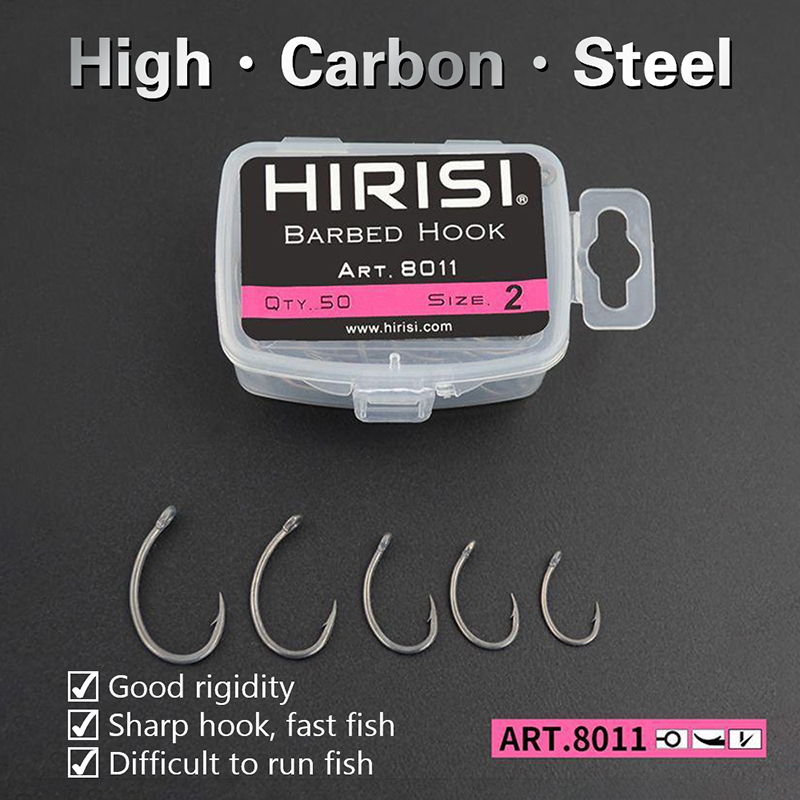 New Hirisi 50pcs Boxed Hooks B - Fishing Hook Box reseña y precio