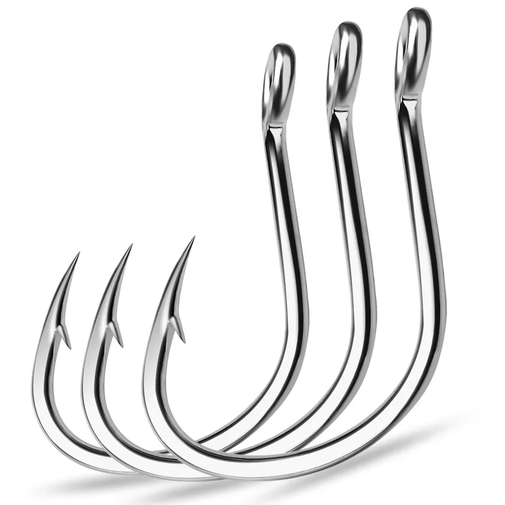 Ring Eye Fishhooks Fishing Hoo - Fishing Hook Circle reseña y precio