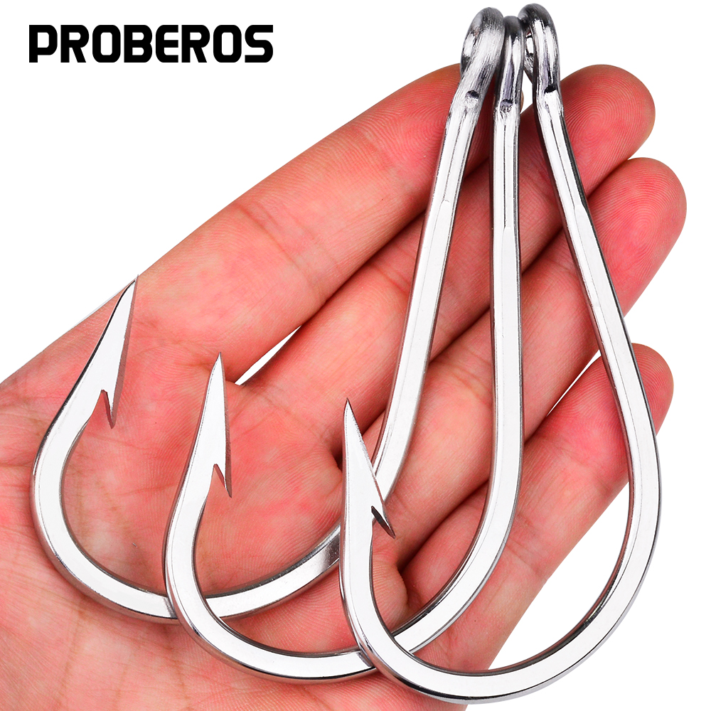 PROBEROS 5pcs Stainless Steel  - Fishing Hook Circle reseña y precio