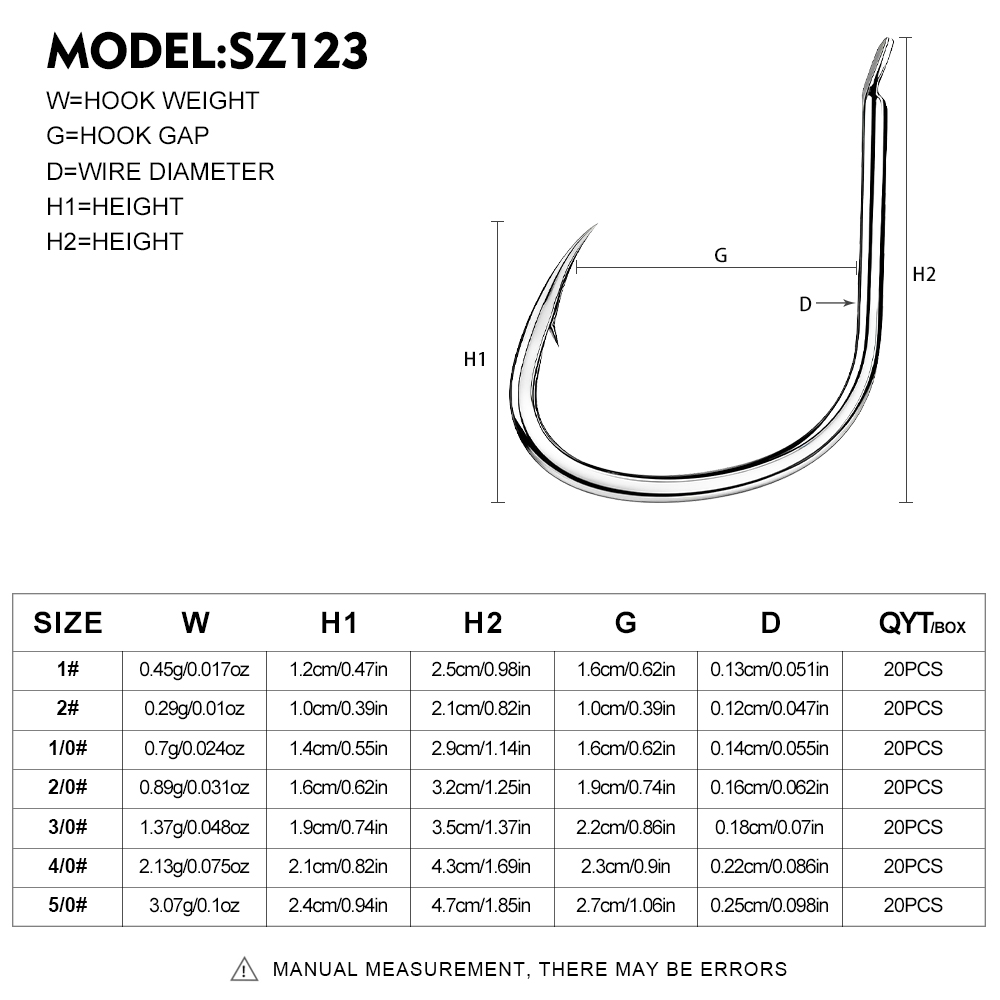 Proberos 20PCS/BOX High Carbon - Fishing Hook Circle reseña y precio