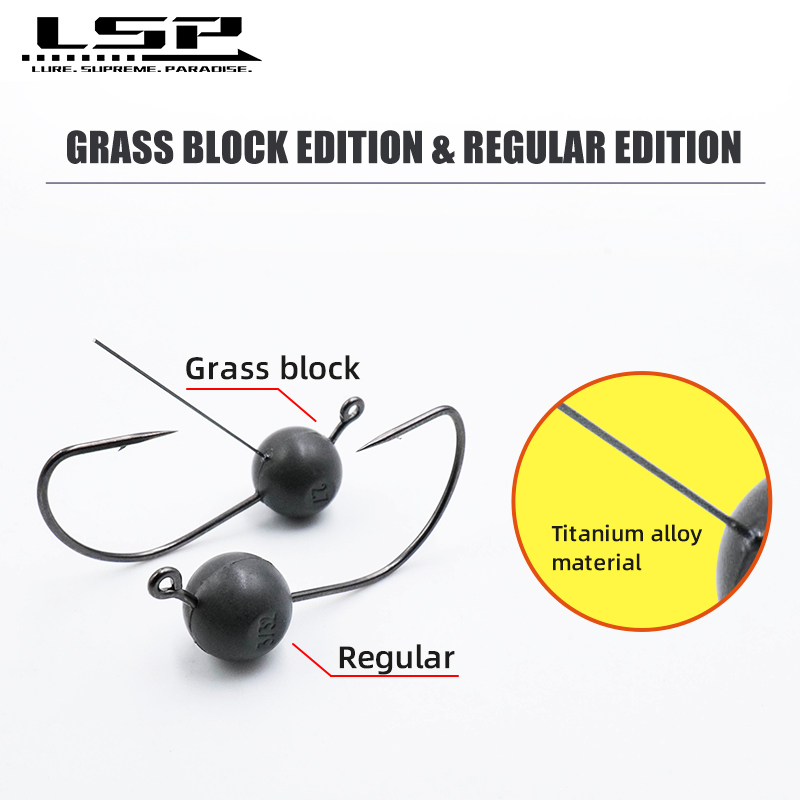 LSP Resin Inch Wacky Fishing H - Fishing Hook Weedless reseña y precio