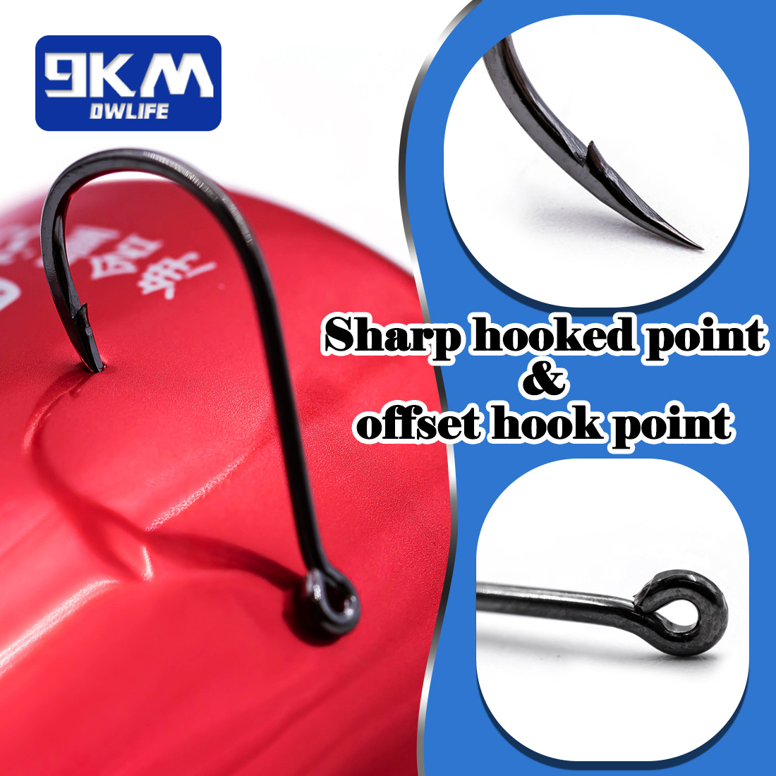 9KM Iseama Fishing Hooks 50~20 - Fishing Hook Circle reseña y precio