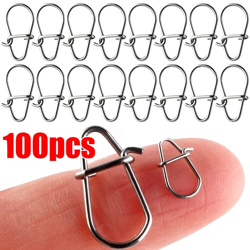 100PCS Stainless Steel Fishing - Fishing Hook Stainless Steel reseña y precio