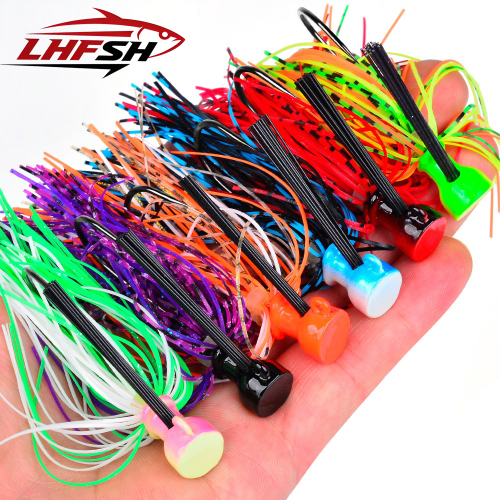 7G 10G 14G Jig Hook Fishing Lu - Fishing Hook Weedless reseña y precio