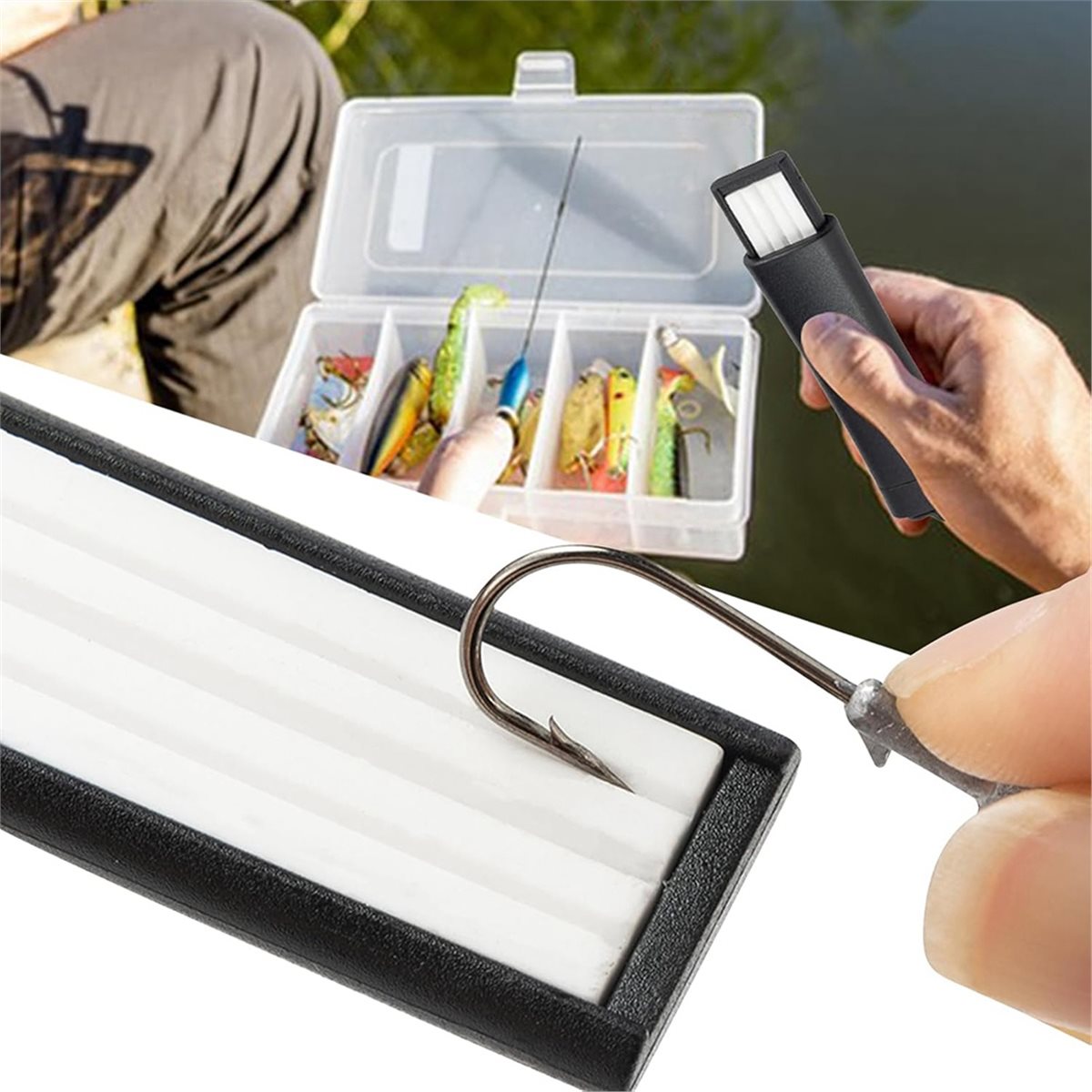 Fishing Hook Sharpener - Compa - Fishing Hook reseña y precio