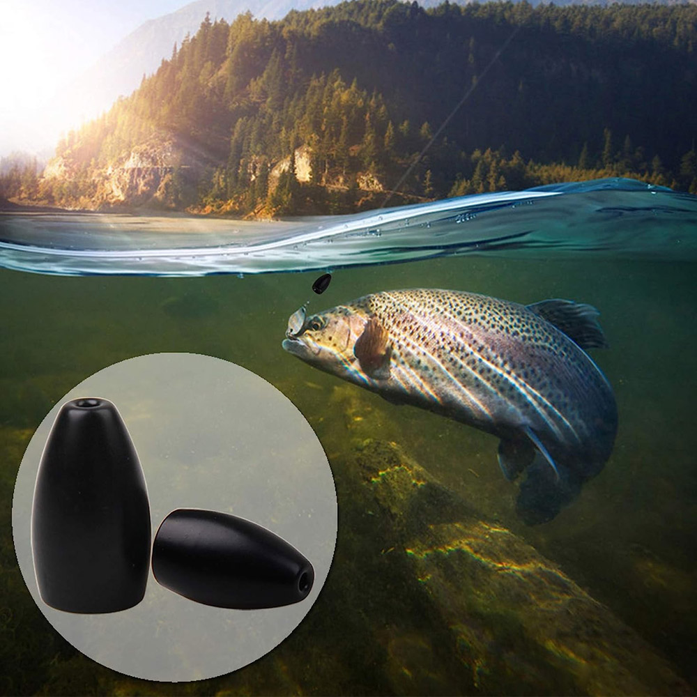 Tungsten Steel Fishing Weights - Fishing Hook Jig reseña y precio