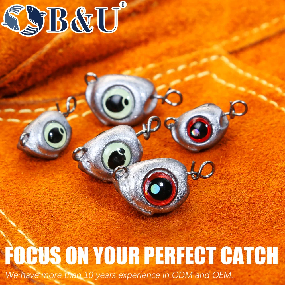 B&U Swing Jig head cheburashka - Fishing Hook Jig reseña y precio
